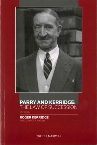 Parry And Kerridge: The Law Of Succession