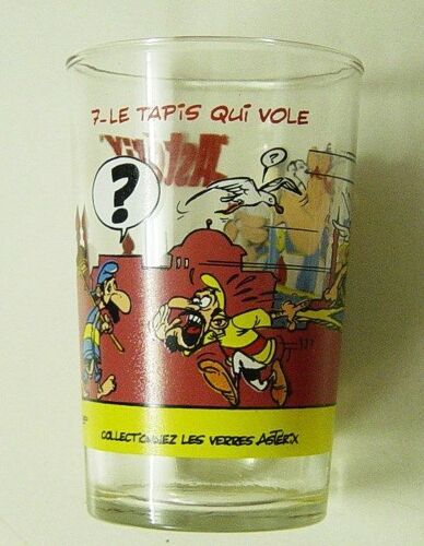 Verre A Moutarde Maille Asterix N°7: Le Tapis Qui Vole