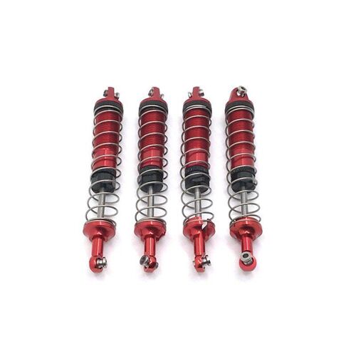 Wltoys 1/12 12402-A A323 12409 Rc Pièces De Rechange À Usage Général En Métal Mise À Niveau Des Amortisseurs Avant Et Arrière, Un Ensemble De 4