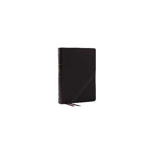 Nkjv, Word Study Reference Bible, Bonded Leather, Black, Red Letter, Comfort Print