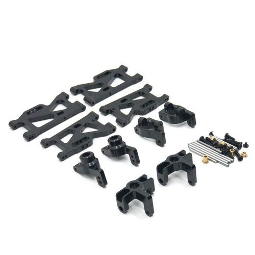 Ensemble De 5 Pièces De Mise À Niveau Et De Modification Pour Voiture Rc, Bras Pivotant Avant, Siège C, Etc., 144001, 144002, 124017, 124016, 124018, 124019