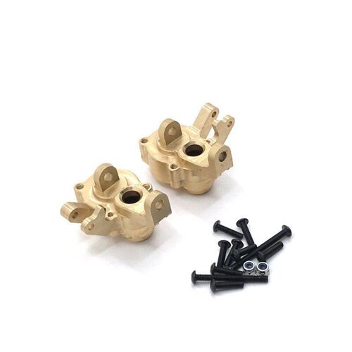 Easy Control Yk4102 4103 4082 Rc Escalade Rc, Accessoires De Voiture En Métal Mise À Niveau En Laiton Contrepoids Paire De Gobelets De Direction