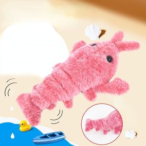 Peluche Crevette Réaliste - 30x12 Cm - Douce Et Câline - Décoration Chambre Ou Jouet Enfant - Cadeau Original