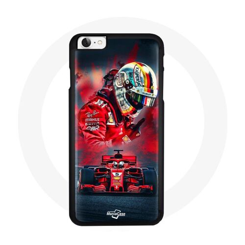Formula 1 Sebastian Vettel Rouge Coque iphone SE