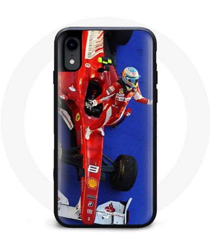 Coque Iphone X Formula 1 Rouge Fernando Alonso