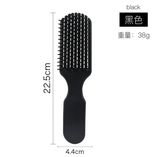 Brosse À Cheveux Démêlante Pour Massage Du Cuir Chevelu, Peigne Pour Cheveux Humides Et Bouclés, Accessoire De Salon Pour Femmes Et Hommes 