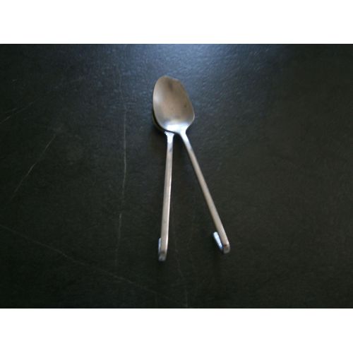 Cuillères À Café Manche Recourbé Lot De 2