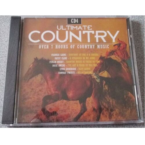 Ultimate Country - Cd 4 - 16 Titres De Musique Country Avec Notamment Frankie Laine- Patsy Cline- Ferlin Husky- Buck Owens- Lynn Anderson- Conway Twitty- Johnny Cash - Etc...- Compilation Wg 2005