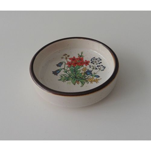 Ramequin Ravier Décor Fleurs Multicolore. 2 X 8,3 Cm