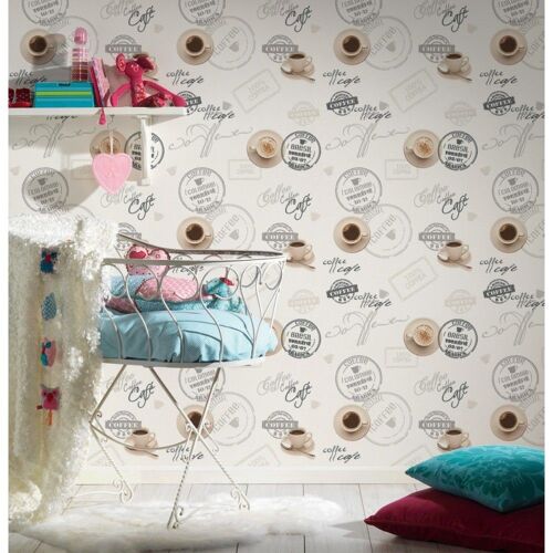 Papier scope café fd blanc