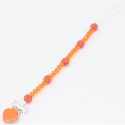 Chaînes De Sucette En Bois Et Silicone Pour Bébé, Fait À La Main, Perles De Sécurité, Chaîne De Panda Factice, Clips De Sucette Écologiques, Chaîne De Support