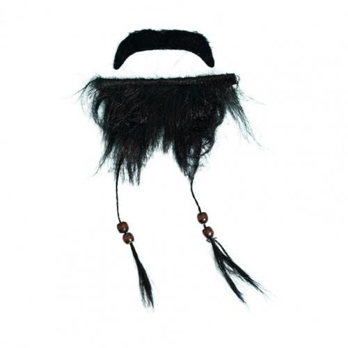 Accessoires Pour Barbe De Pirate Noir, Accessoires Drôles Pour Jouer De Rôle, En Polyester, Pour Halloween