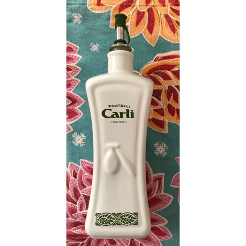 Huilier En Faience Blanche Fratelli Carli
