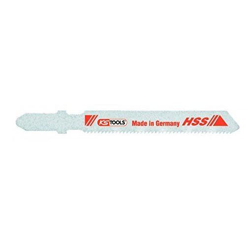 Lame de scie sauteuse KS TOOLS, HSS, 75mm, 0.9mm, T118A, pack de 5 (129.3111)