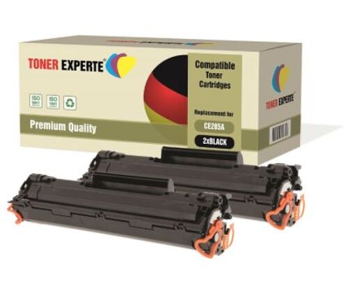 Pack 2 TONER EXPERTE Compatible CE285A