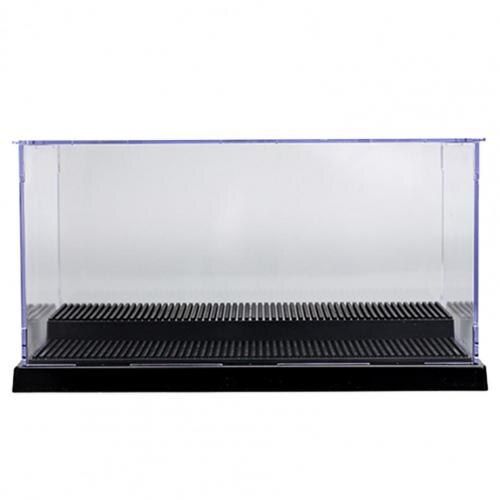 Vitrine De Comptoir À Deux Couches, Design Anti-Poussière, Longue Durée De Vie, Présentoir De Rangement, Vitrine Cube Pour Jouets