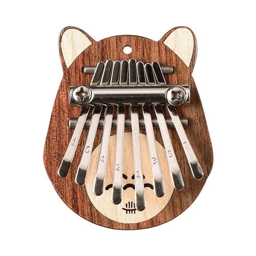 Mini Kalimba À 8 Touches, Piano À Pouce Exquis, Accessoire Musical, Pendentif De Noël, Nouvel An, Jouet Cadeau Pour Filles Et Enfants