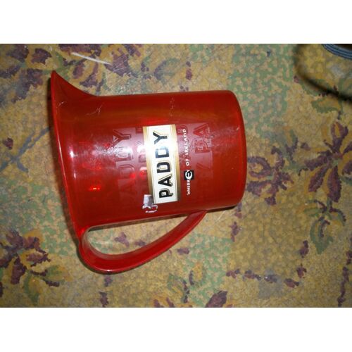Pot Rouge Paddy Plastique