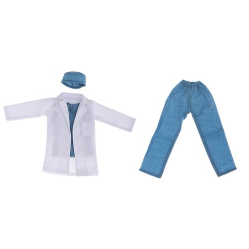 Poupée Tendance Docteur 1/6 Bjd Pour Hommes, Ensemble De Jouets Pour Enfants, Accessoires De Bricolage Pour Faire Semblant