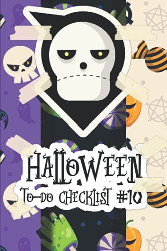 Halloween To Do Checklist #10: Daily Time Management Notebook And Task List Planner That Will Help You Organize Your Priorities And Keep Everything Else On Schedule