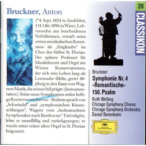 Symphonie Nr.4"Romantische" 150.Psalm