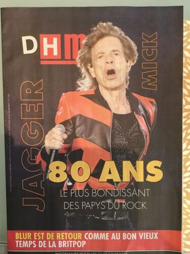 Dhmag 1086 Mick Jagger Blur Barbie La Bombe Anthony Dupray Premiers Baisers Alcante Lotus Eletre Hautvillers Belfast Musée Titanic