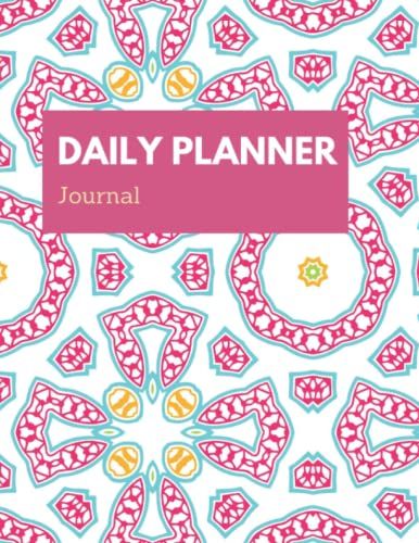 Daily Planner Journal: 150 Pages Colorful Daily Planner Journal To Reach On Your Goal