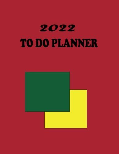2022 To Do Planner
