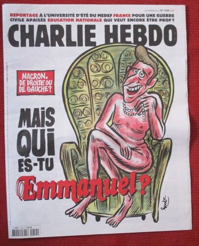 Charlie Hebdo 1259 Macron De Droite Ou De Gauche? P2