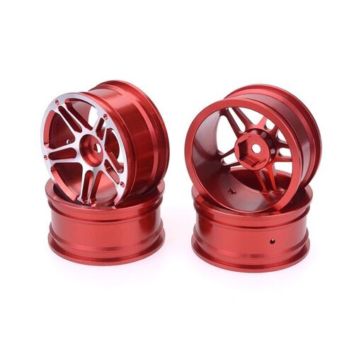 Accessoires De Voiture Pour Mn86s, Pour Mn86 Hsp Hpi Losi Lrp Rc, 4 Pièces, 1/10 Sur Route, Voiture De Spinning, Moyeu De Jante En Métal