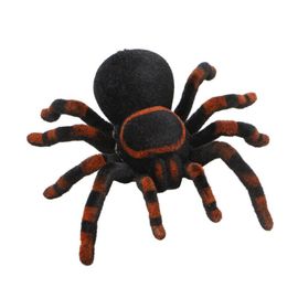 Araignée En Peluche Douce Et Effrayante Rc, Télécommande, Jouet Cadeau Pour Enfant