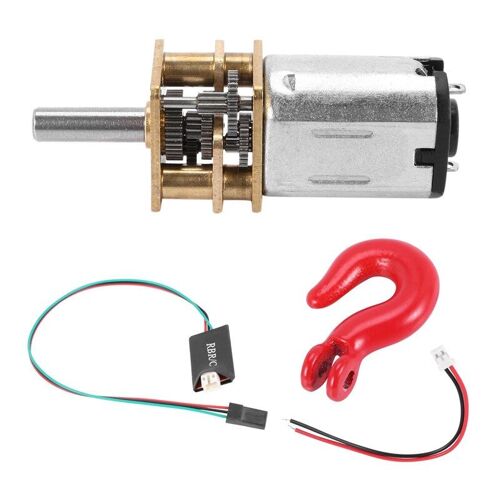 Treuil Automatique Électrique + Câble De Commande 4ch, Pour 1/16 Wpl B14 B24 B36 C34 C44 Mn90 Q60 Q65 Rc, Accessoires De Voiture, Jouets