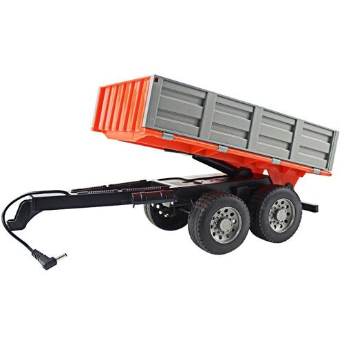 Tracteur de remorque télécommandé pour enfant, camion de ferme RC 2.4G 1:16, véhicule de Construction, haute Simulation 38.5CM, jouets de loisirs