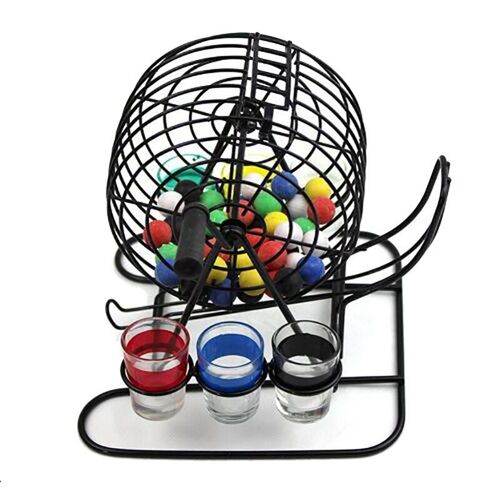 Machine à loto de luxe pour homme et femme, Bar amusant, pour fête, jeu à boire, pour adultes