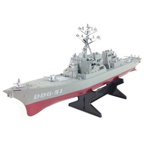 Modèle De Navire De Guerre, Destructeur De Missile Guidé, Jouets Statiques Avec Présentoir, Jouets Éducatifs, Loisirs, Cadeau Pour Enfants