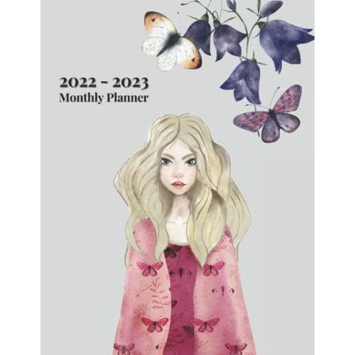 K.N. Kani 2022-2023 Monthly Planner: 24 Months Academic Business Family Planner For Personal Schedule And Organization