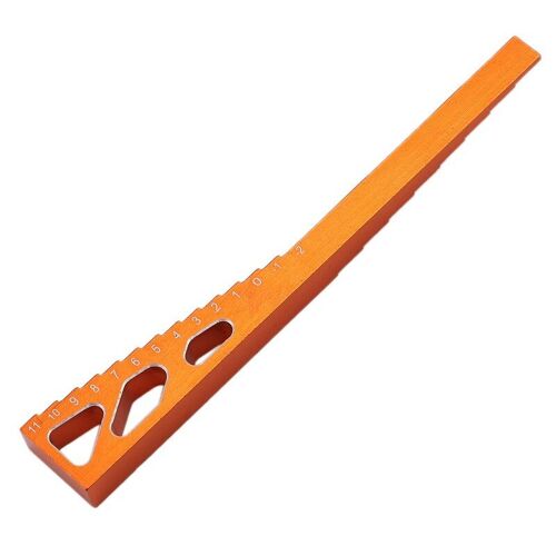 Règle De Réglage De Voiture Modèle Rc, Alliage D'Aluminium En Métal, Outil De Mesure De La Hauteur Pour Voiture Rc 1/10
