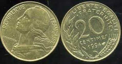 20 Centimes 1994
