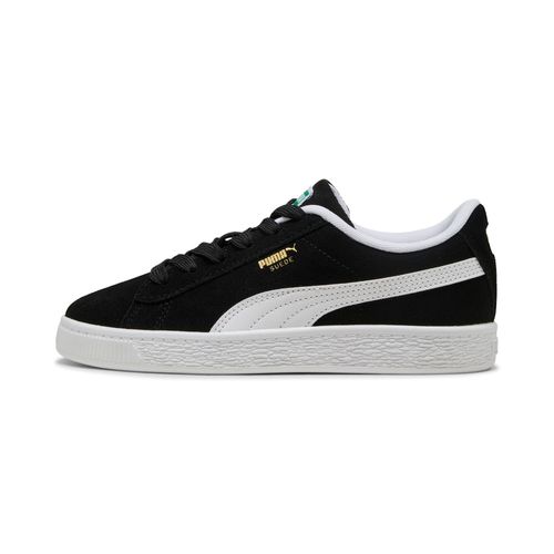 Puma Baskets Suede Classic Enfant, Chaussures, Noir/Blanc, 32.5