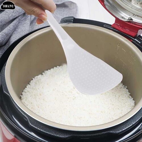 Cuillère À Riz En Abs Antiarina Spéciale Pour L'environnement, Ustensiles De Cuisine, Louche À Soupe, Ustensiles De Cuisine, Vaisselle, Cuiseur À Riz, 2 Pièces