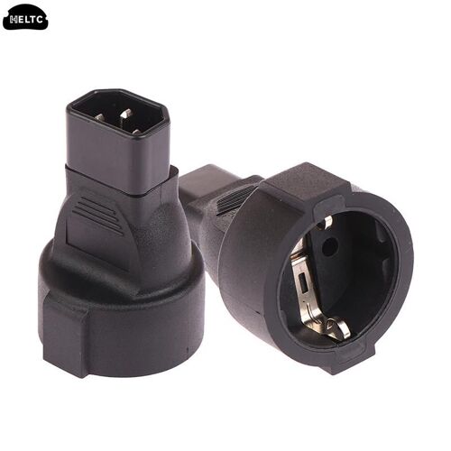 Adaptateur de prise de courant ca IEC320 C14 vers ue, IEC 320 C14 vers ue