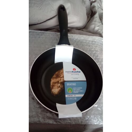 Poële À Frire Aluminium Revêtement Anti-Adhérent 20 Cm 7,8" Meinekuche Bratino