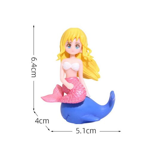 Figurines Miniatures Pour Aquarium, Petites Coquillages, Sirène, Princesse, Ornements Pour Aquarium