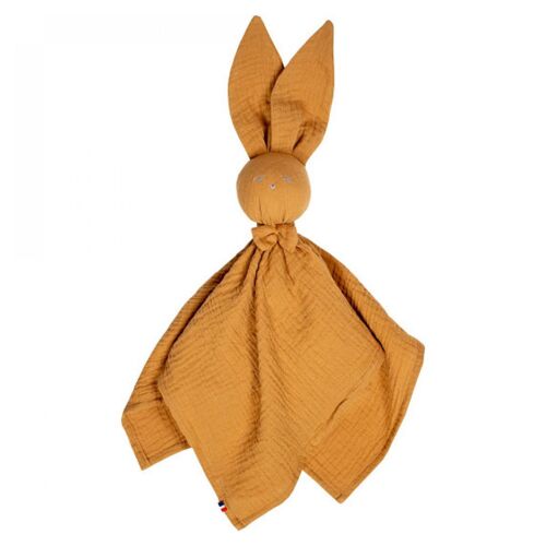 Doudou Plat Lapin - Camel