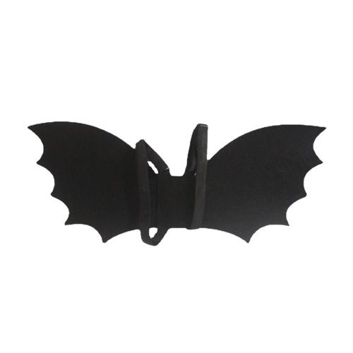 Ailes De Chauve-Souris Noires Pour Enfants, Beau, Léger Avec Sangles, Costume De Fête D'halloween, Fournitures De Fête, Aile De Chauve-Souris Noire