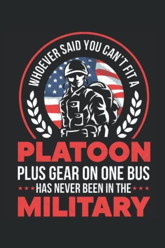 Soldier Has Never Been In The Military: Proud Military Member Soldier Notebook, Medium Ruled, 100 Pages, 6 X 9