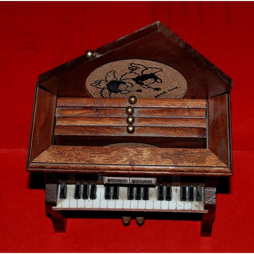 Mini-Piano Decoratif Pour 6 Sous-Verres
