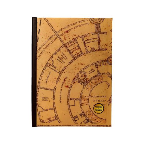 Harry Potter - Cahier Lumineux Carte Du Maraudeur