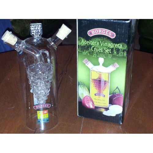 Set A Vinaigre  Et Huile De Marque Borges