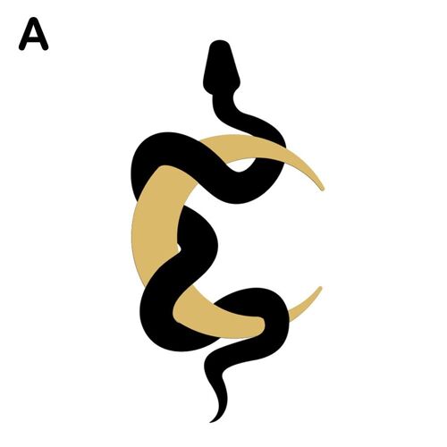 Stickers muraux miroir en bois, style bohème, décoration murale en croissant, pendentif de salle à la maison, motif de fond décoratif, D7v4